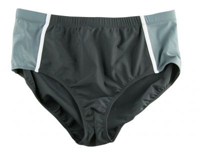Slip de Bain Noir Abraxas
