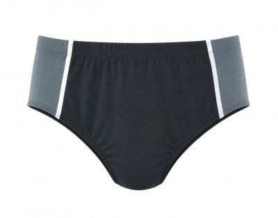 Slip de Bain Noir et Gris Abraxas du 2XL au 8XL