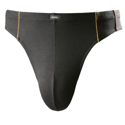 Slip Micofibre Noir MIKE d\'Adamo