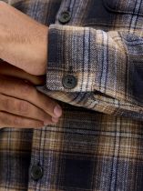 Surchemise Beige & Bleu Marine Jack&Jones du 3XL au 8XL