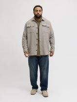 Surchemise Beige Jack&Jones du 3XL au 8XL