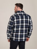 Surchemise Double Poche Bleu Marine Duke Du 3XL au 8XL