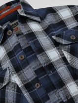 Surchemise Double Poche Bleu Marine Duke Du 3XL au 8XL