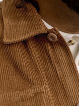 Surchemise Double poche Marron Jack&Jones du 3XL au 8XL