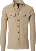 Surchemise Manches Longues Beige Redmond du 3XL au 5XL