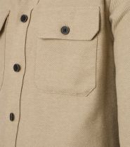 Surchemise Manches Longues Beige Redmond du 3XL au 5XL