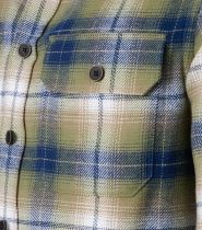 Surchemise Manches Longues Verte Redmond du 3XL au 5XL