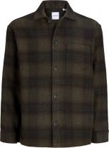 Surchemise Marron & Vert Jack&Jones du 3XL au 8XL