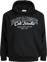 Sweat &agrave; Capuche  Noir Jack&Jones du 3XL au 8XL