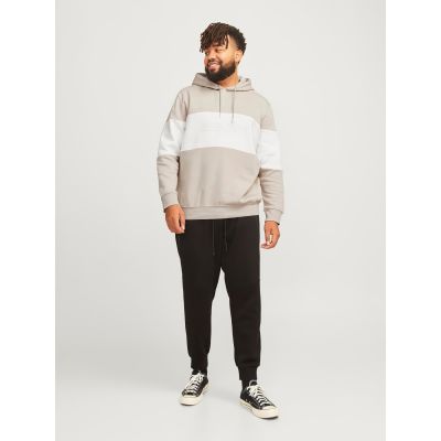 Sweat � Capuche Beige Jack&Jones du 4XL au 8XL