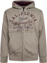 Sweat à Capuche Beige Kam du 2XL au 8XL