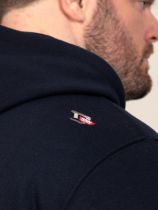 Sweat &agrave; Capuche Bleu Marine Duke Du 3XL au 8XL