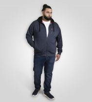 Sweat à Capuche Indigo  Du 3XL au 6XL