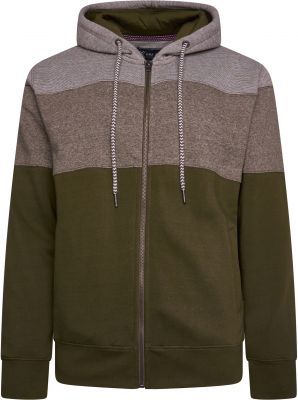 Sweat � Capuche Kaki Kam du 2XL au 8XL