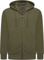 Sweat � Capuche Kaki Kam du 3XL au 8XL