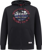 Sweat à Capuche Noir  Du 3XL au 6XL