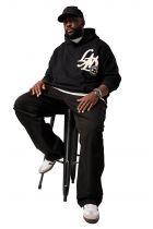 Sweat à Capuche Noir du 3XL au 7XL