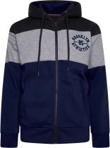 Sweat à Capuche Noir Kam du 2XL au 8XL