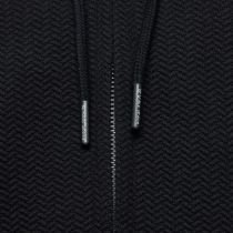 Sweat &agrave; Capuche Noir Kam du 3XL au 8XL