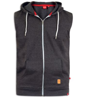 Sweat � Capuche Sans Manches Anthracite Duke 3XL � 6XL