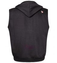 Sweat à Capuche Sans Manches Noir Duke 3XL à 6XL