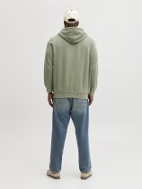 Sweat &agrave; Capuche Vert Jack&Jones du 3XL au 8XL