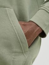 Sweat &agrave; Capuche Vert Jack&Jones du 3XL au 8XL