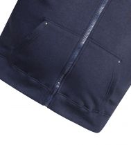 Sweat à Capuche Zippé Bleu Marine CANTOR de DUKE du 2XL au 8XL