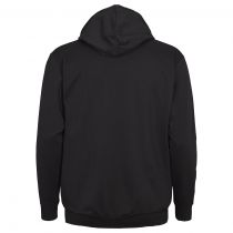 Sweat &agrave; Capuche Zipp&eacute; Coton Noir All Size