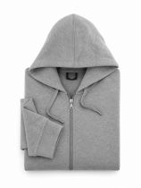 Sweat &agrave; Capuche Zipp&eacute; Gris Fonc&eacute; Ahorn du 2XL au 8XL