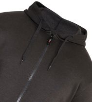 Sweat à Capuche Zippé Noir CANTOR de DUKE du 2XL au 8XL