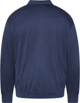 Sweat Col Polo Bleu Marine All Size du 3XL au 8XL