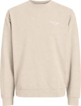Sweat Col Rond Beige Jack&Jones du 2XL au 8XL