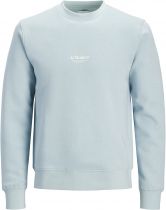 Sweat Col Rond Bleu Jack&Jones du 3XL au 8XL