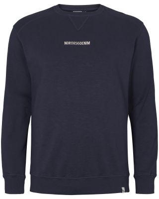 Sweat Col Rond Bleu Marine All Size du 2XL au 8XL