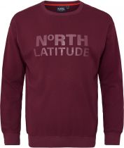 Sweat Col Rond Bordeaux All Size du 3XL au 8XL
