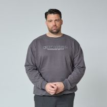 Sweat Col Rond Gris All Size du 3XL au 8XL