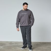 Sweat Col Rond Gris All Size du 3XL au 8XL