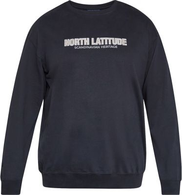 Sweat Col Rond Noir All Size du 3XL au 8XL