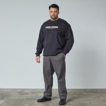 Sweat Col Rond Noir All Size du 3XL au 8XL