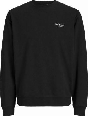 Sweat Col Rond Noir Jack&Jones du 2XL au 8XL