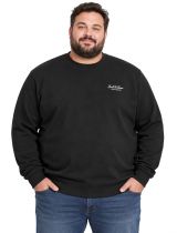 Sweat Col Rond Noir Jack&Jones du 2XL au 8XL