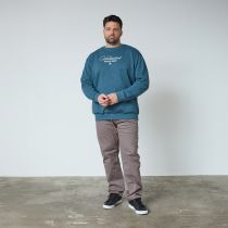 Sweat Col Rond Turquoise All Size du 3XL au 8XL