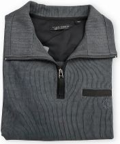 Sweat Col Zip Anthracite Monte Carlo
