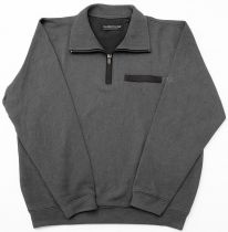 Sweat Col Zip Anthracite Monte Carlo