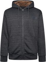 Sweat Polaire à Capuche  Gris Kam du 2XL au 8XL