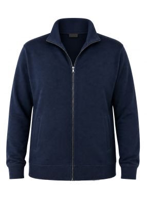 Sweat Zipp� Bleu Marine Fonc� Ahorn du 2XL au 10XL