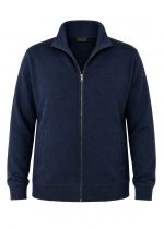 Sweat Zipp&eacute; Bleu Marine Fonc&eacute; Ahorn du 2XL au 10XL