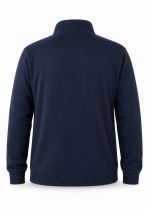 Sweat Zipp&eacute; Bleu Marine Fonc&eacute; Ahorn du 2XL au 10XL
