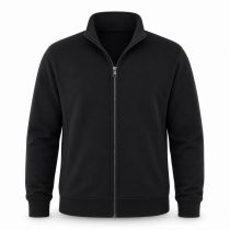 Sweat Zipp&eacute; Noir Ahorn du 2XL au 10XL